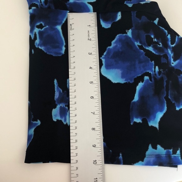 Vince Camuto Floral Asymmetrical Hem Dress XS - Picture 8 of 11